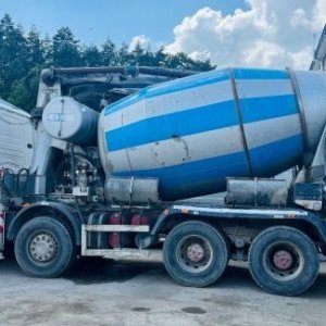 foto pumi 28m/9m3 beton pumpe+ mischer CIFA 8x4 Scania