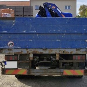 foto Scania 6.2m pritsche+kran 8m PM